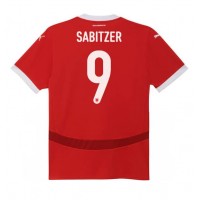 Camisa de time de futebol Áustria Marcel Sabitzer #9 Replicas 1º Equipamento Europeu 2024 Manga Curta